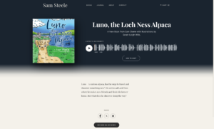 Sam Steele's new website - independent author in Scotland